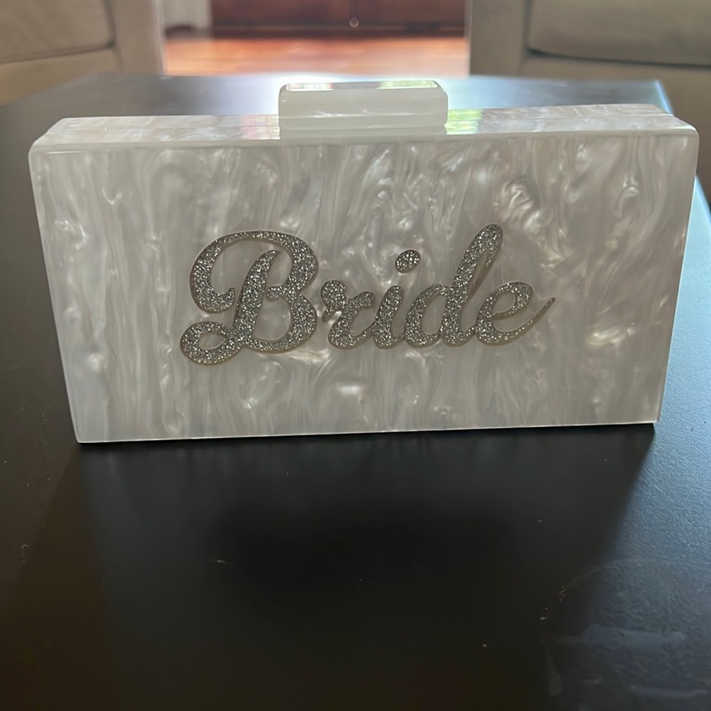 Bride clutch.
